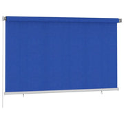Tenda a Rullo per Esterni 245(L)x140(A) cm Blu HDPE 312844
