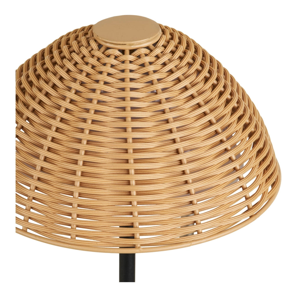 Lampada da Tavolo Wigan, Marrone, Metallo, 15x15x32 cm