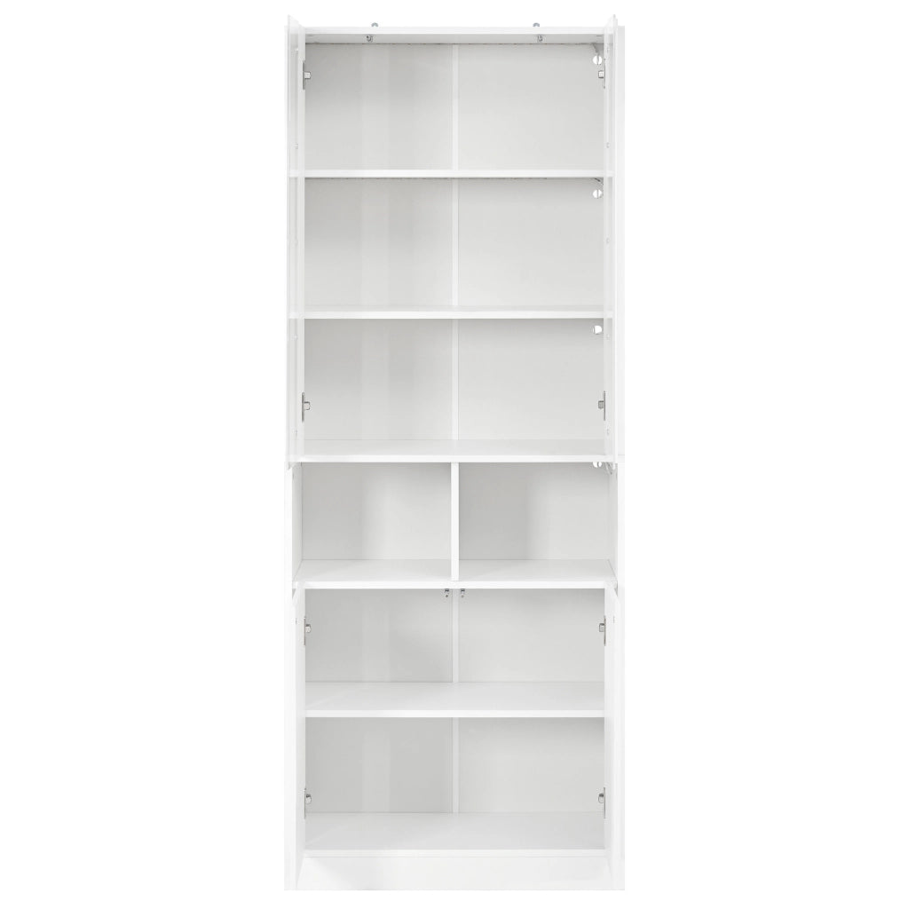 Armadio alto bianco LED con controllo App 70x35x180 cm