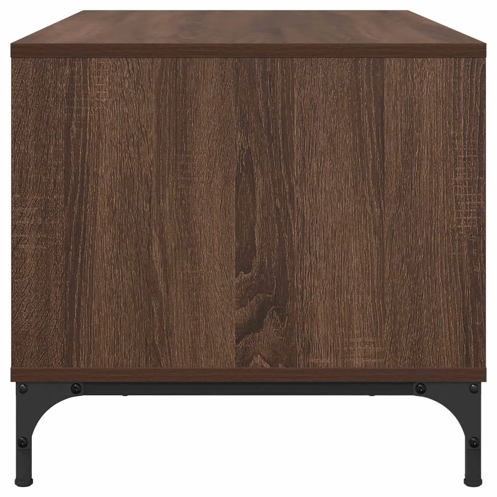 Tavolino da salotto con cassetto Rovere Marrone 90 x 49 x 46 cm 883451