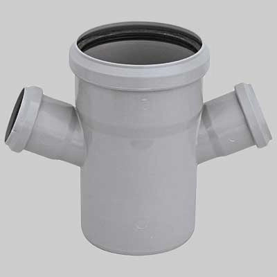 BRAGA DOPPIA  90x40x40 45  °     WAVIN