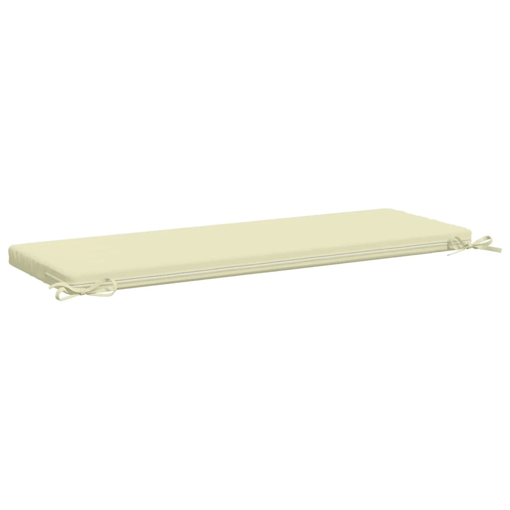 Cuscino per panchina SOEST 100% Poliestere Crema 948882