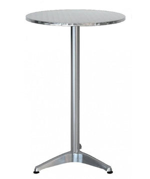 TAVOLO LEON ALLUMINIO diametro 60CM H.110 3001T