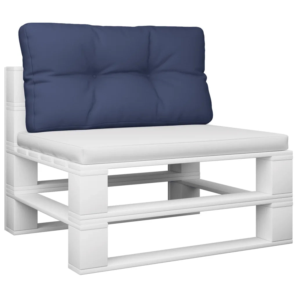 Cuscino per Pallet Blu Marino 80x40x12 cm in Tessutocod mxl 115895