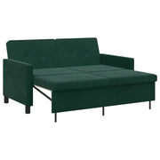 Divano letto | Sof¨¤ letto | Letto singolo Verde Scuro Tessuto