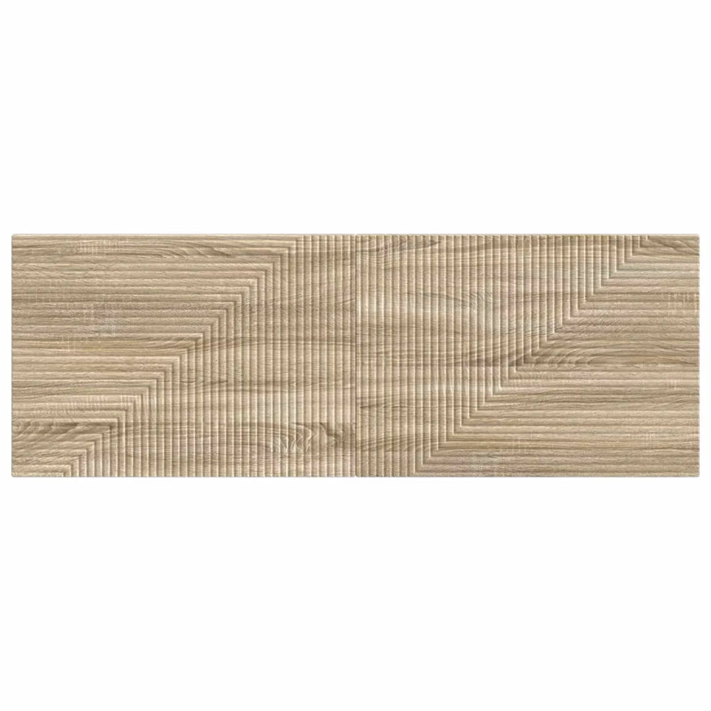 Testiera da Muro HAARLEM Rovere Sonoma Legno ingegnerizzato 896957