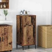 Mobile da Bagno con cassetto Legno vecchio 39,5 x 36 x 88 cm