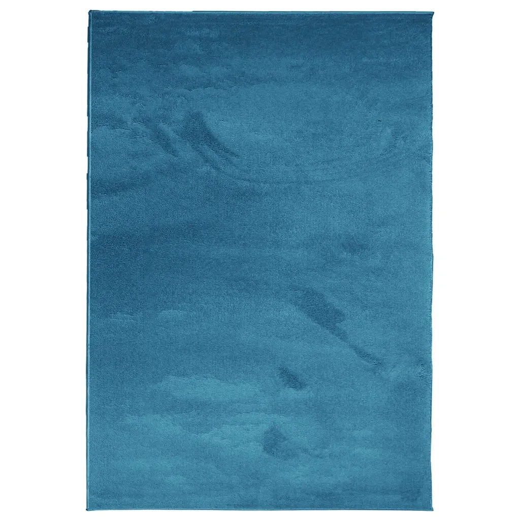 Tappeto OVIEDO a Pelo Corto Turchese 160x230 cm 375603
