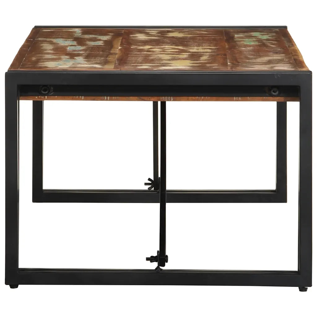 Tavolino Salotto Multicolore 100x50x35 cm Legno Recupero 4016674