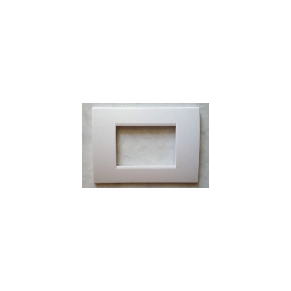 Trade Shop - Placchette Placche In Abs Per Serie Matix Bticino Compatibile 3 4 6 Moduli Color - Bianco -6 Fori     -