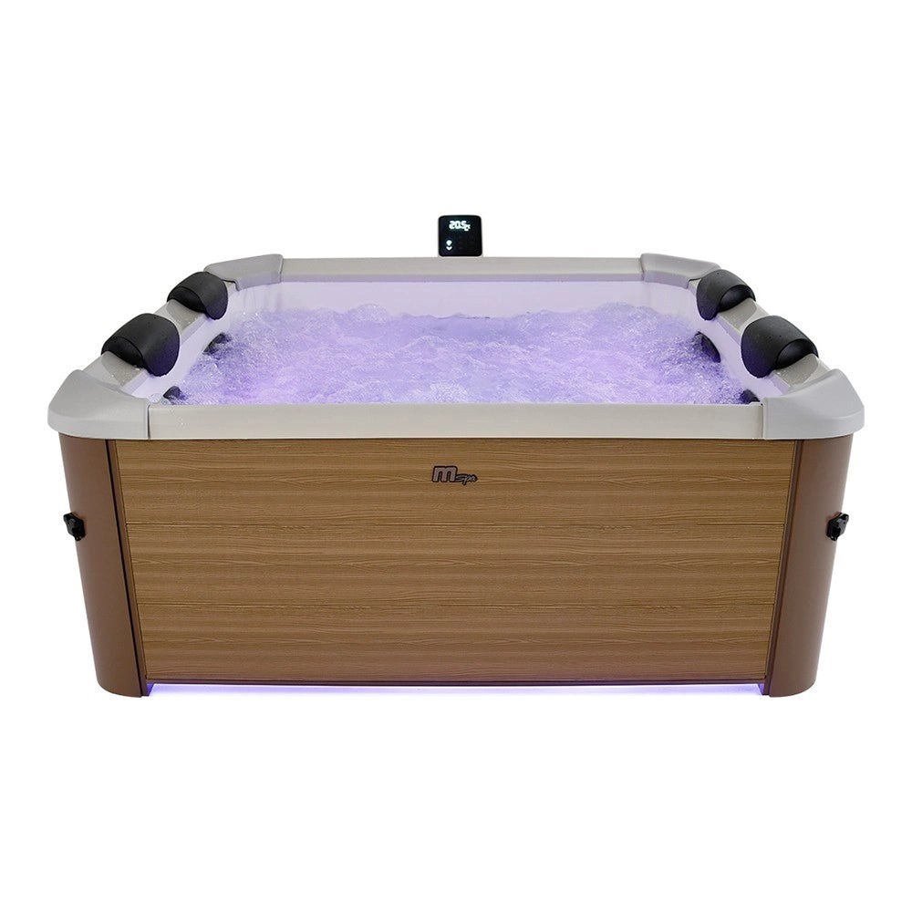 Tempo Style - Spa rigida quadrata MSpa Oslo Amber F-AM063W | Dimensioni 1.60 x 1.60 x 0.65 m