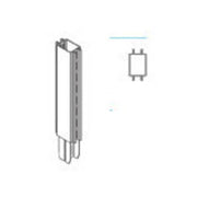 ZAF PROLUNGA P/PIANTANA GONDOLA GRIGIA CM 7,2X47H- ZAF- 1,0 pz