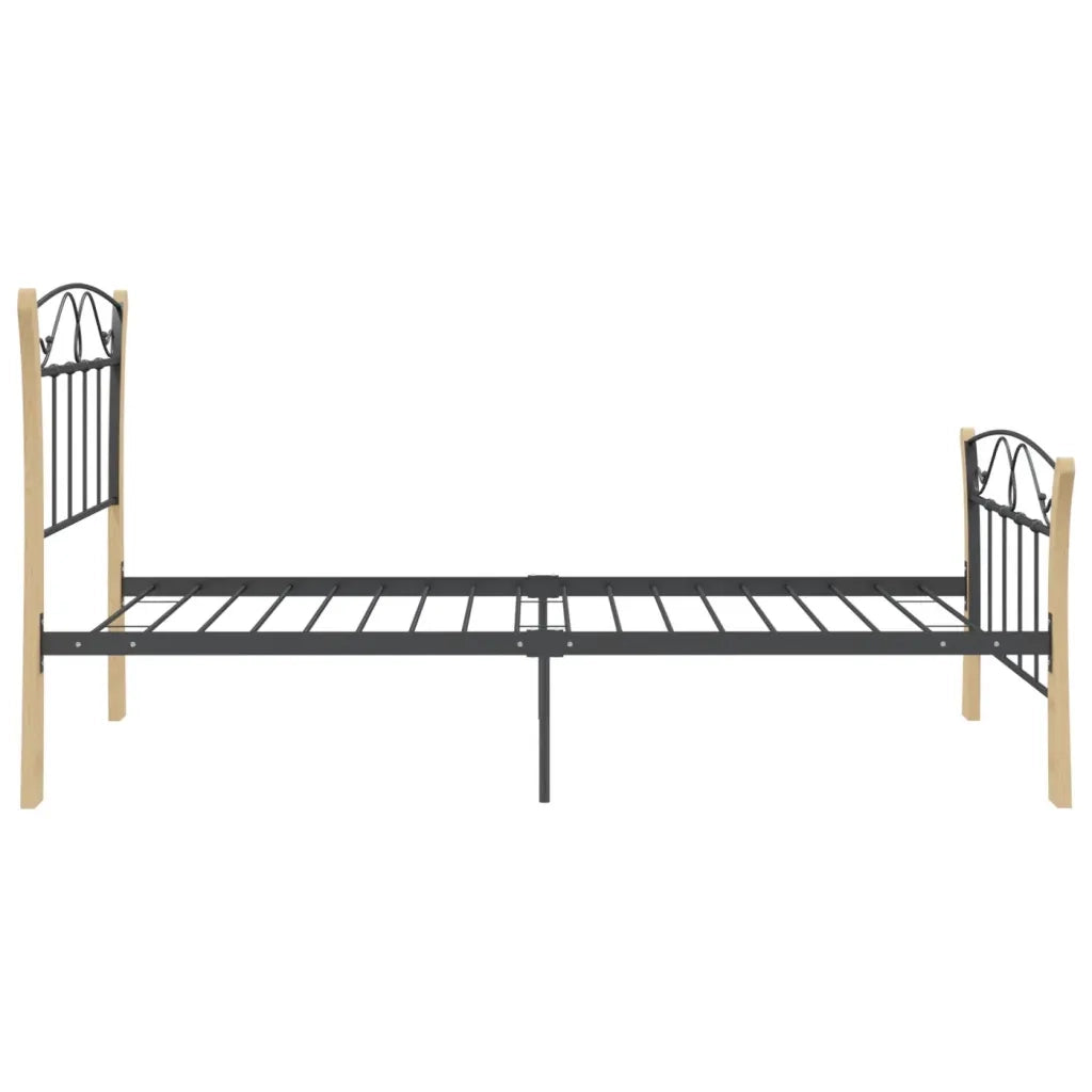 Giroletto Nero in Metallo 100x200 cm