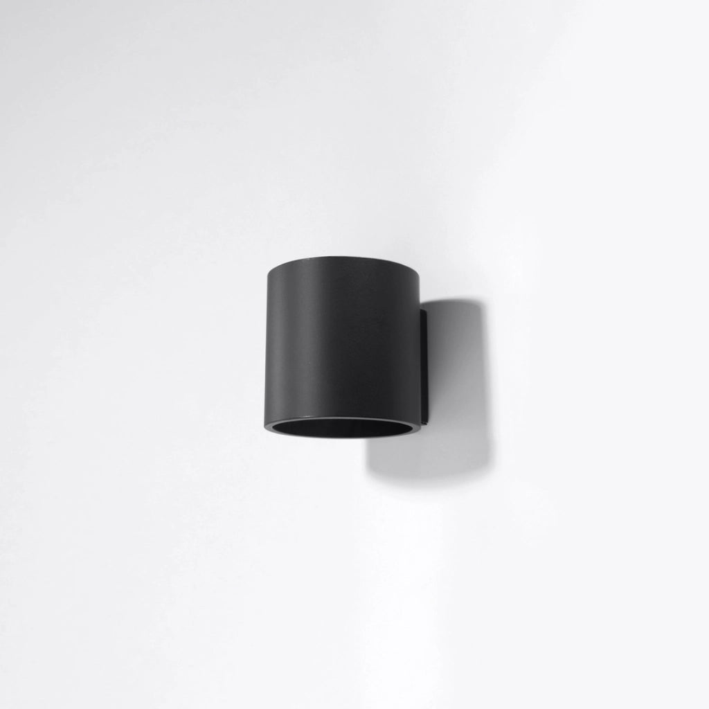 Applique RONDEO 1 luce nera opaca alluminio G9 Pure Lume
