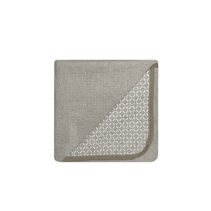 Copridivano con Copri Braccioli Seduta 60 cm in Poliestere Beige