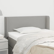 Testiera ad Orecchio Grigio Chiaro 83x16x78/88 cm in Tessuto 3118462