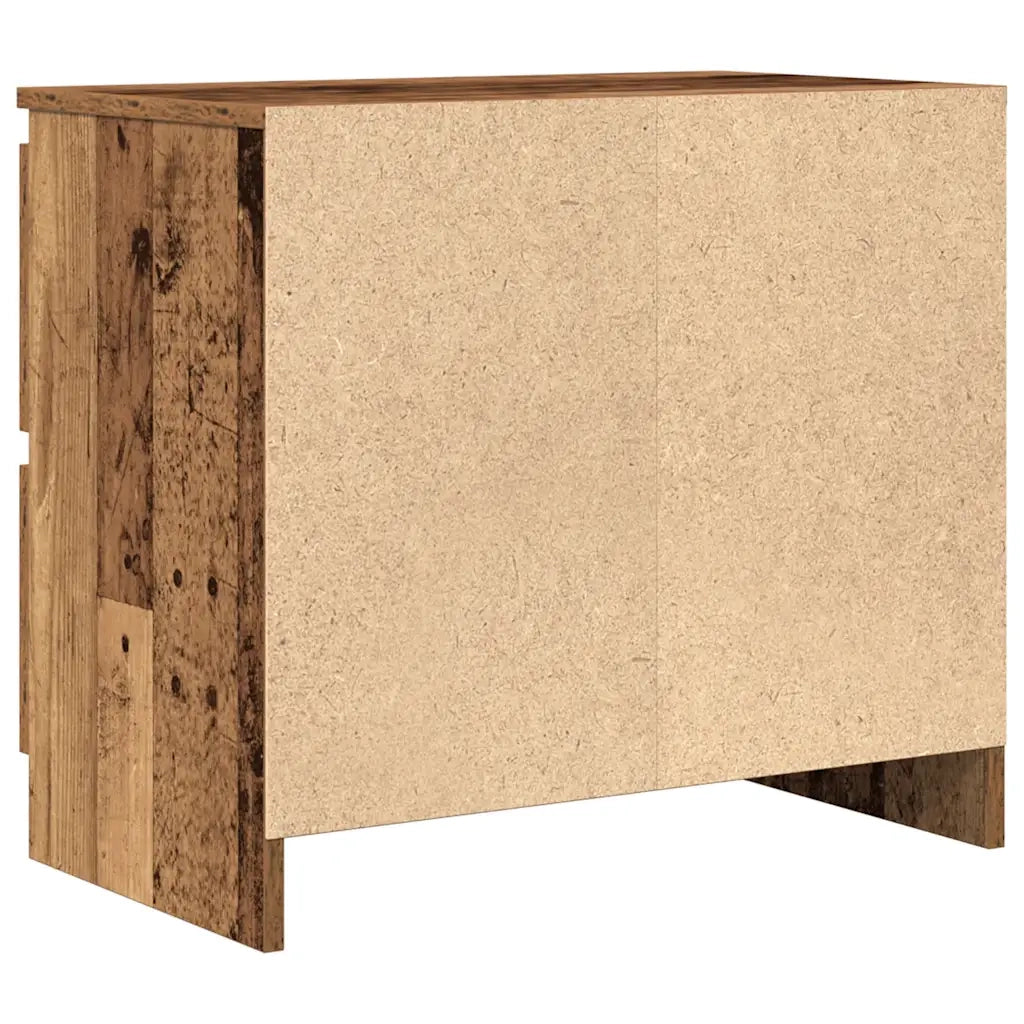 Mobile Porta TV Legno Antico 60x35x54 cm in Legno Multistrato 861785