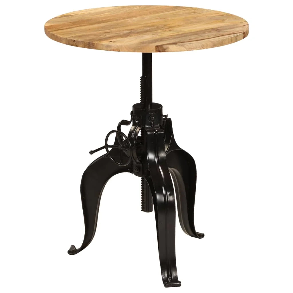 Tavolo alto da bar/bistrot in legno massello di mango 75 cm 0902071