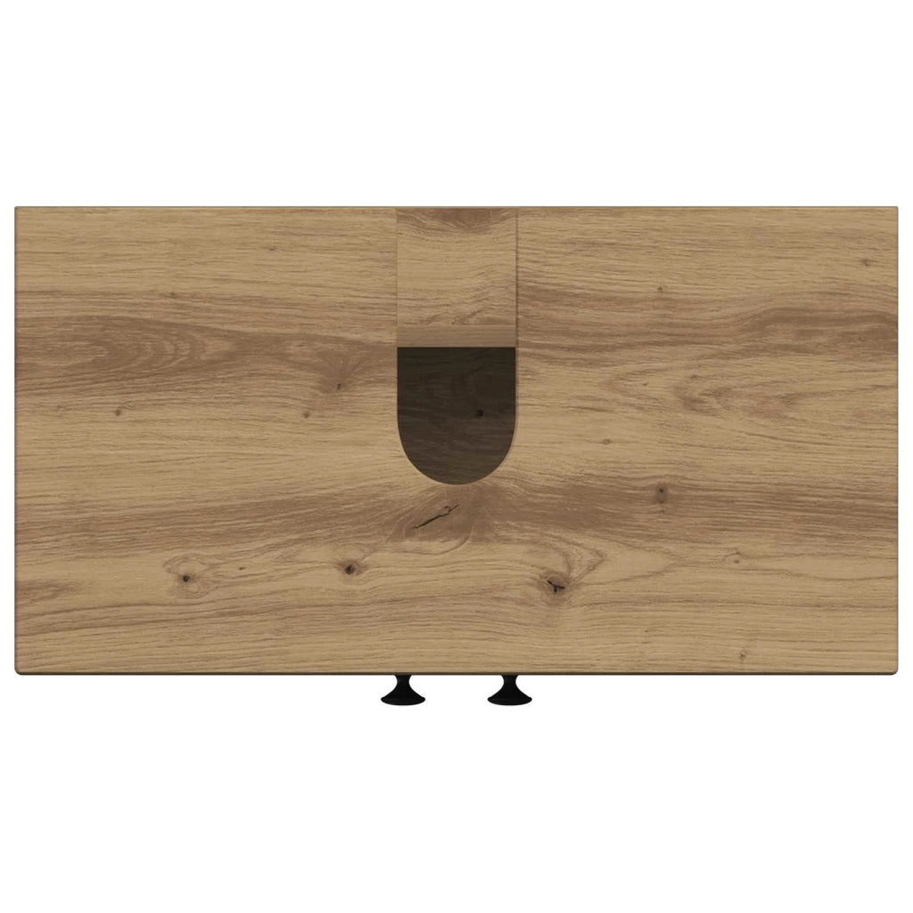 Armadio per Lavabo da Bagno BREDA Rovere Artigianale 897454