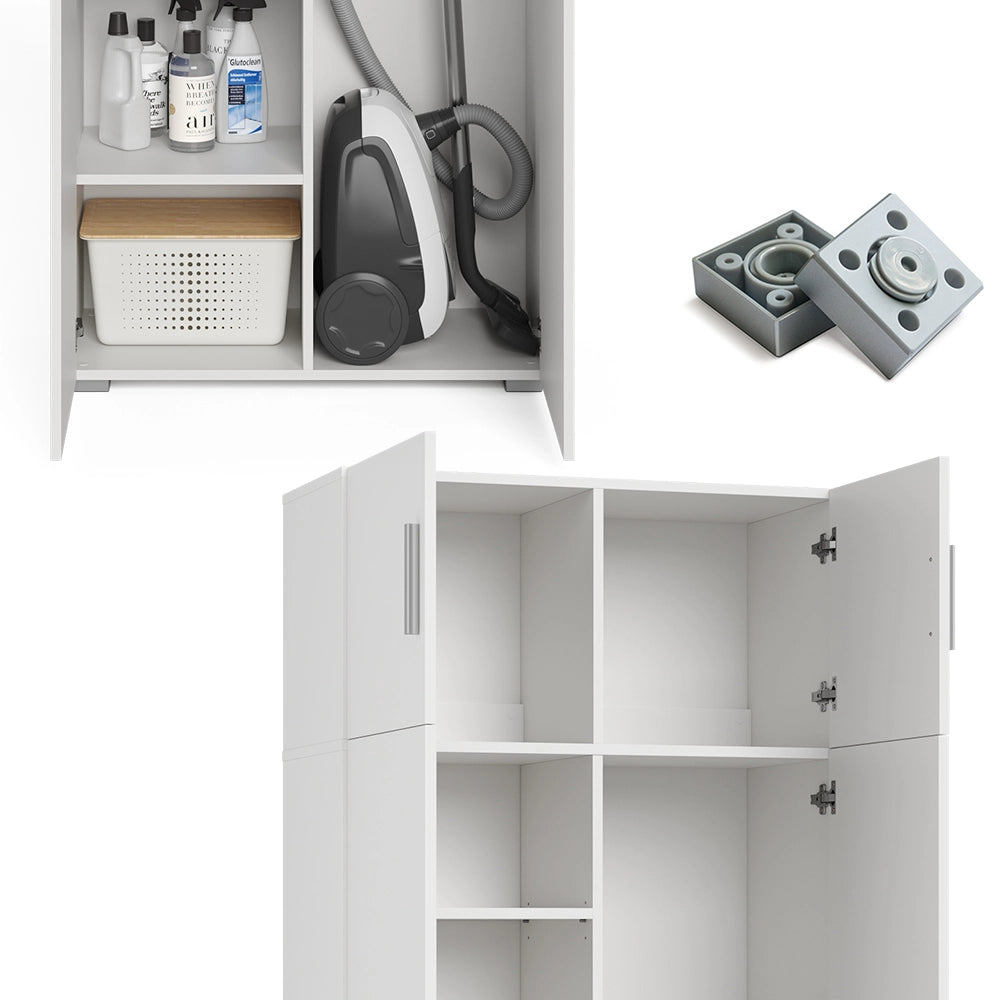 Vicco Armadio universale Bianco 80 x 182.4 cm con estensione dell'armadio