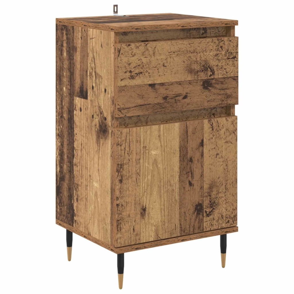 Credenza con cassetto Legno vecchio 40 x 35 x 70 cm 881750