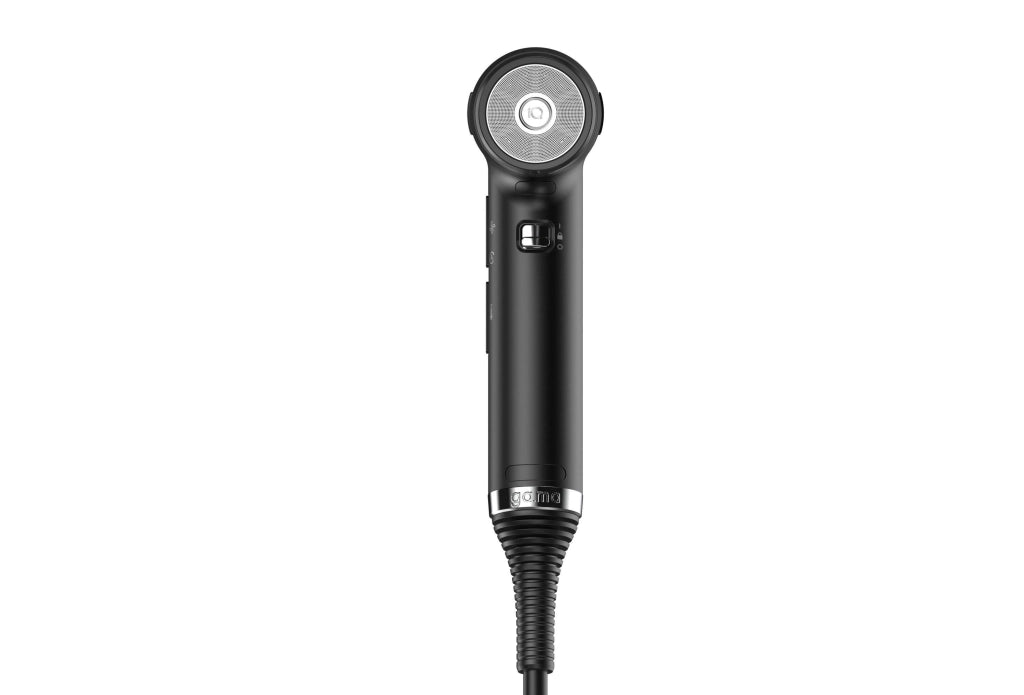 Ga.ma PH6065.BK iQ1 Perfetto Asciugacapelli 1600W Motore Brushless 110000 rpm Oxy-Active 3 velocita' 4 temperature colore Nero