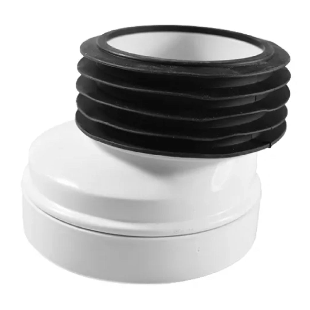MANICOTTO RIGIDO ECCENTRICO IN PP PER VASO ø90/100/110   ITI PLAST