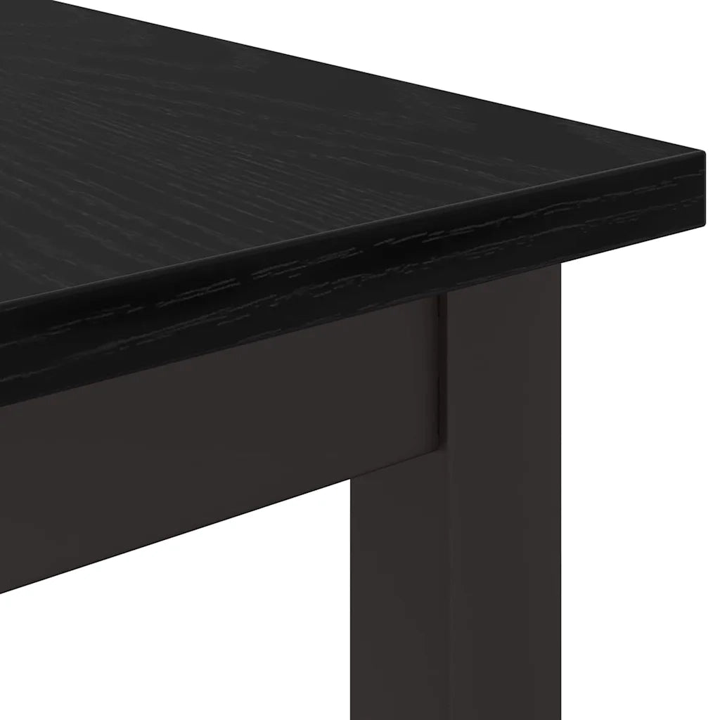 tavolo Rovere Nero 80 x 50 x 76,5 cm