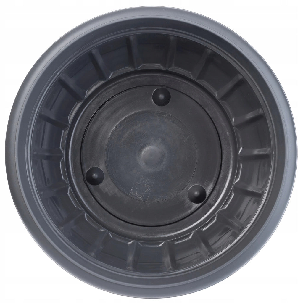 KADAX Copertura per vaso da fiori, ciotola per cimitero, fiori da tomba, plastica, cimitero, 20 cm