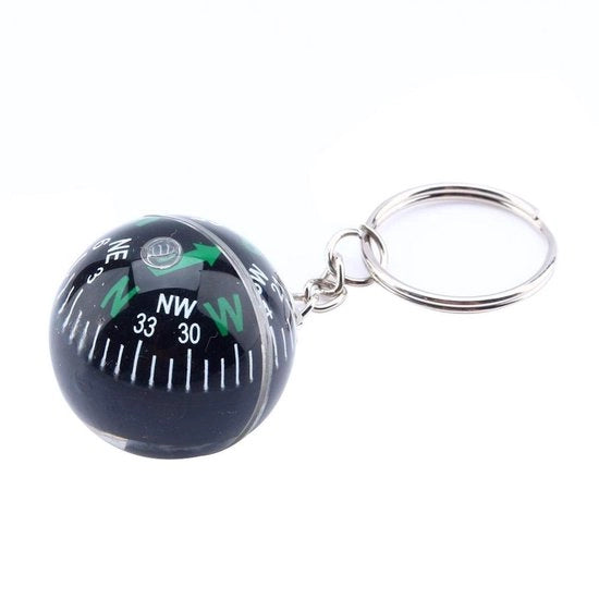 Ottimizzatore di Spazio con Compasso Liquido - Compasso da Parete - Compasso da Esterno - Leggero - Materiale Acrilico Resistente - Cassetto per Chiavi con Ombreggiatura - Hanger con Compasso per Chiavi