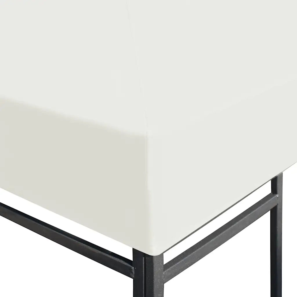 Copertura Superiore per Gazebo 310 g/mÂ² 3x3 m Bianco Crema cod mxl 77521
