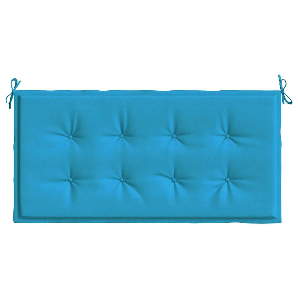 Cuscino per Panca Blu 120x50x3 cm in Tessuto Oxford 43202