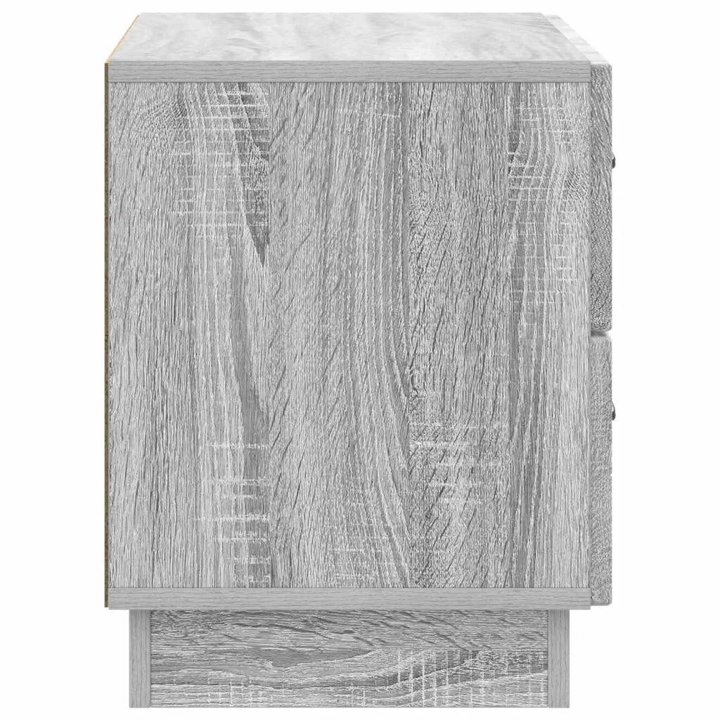 Armadio da Notte Grigio Sonoma 62 x 34,5 x 44,5 cm 895241