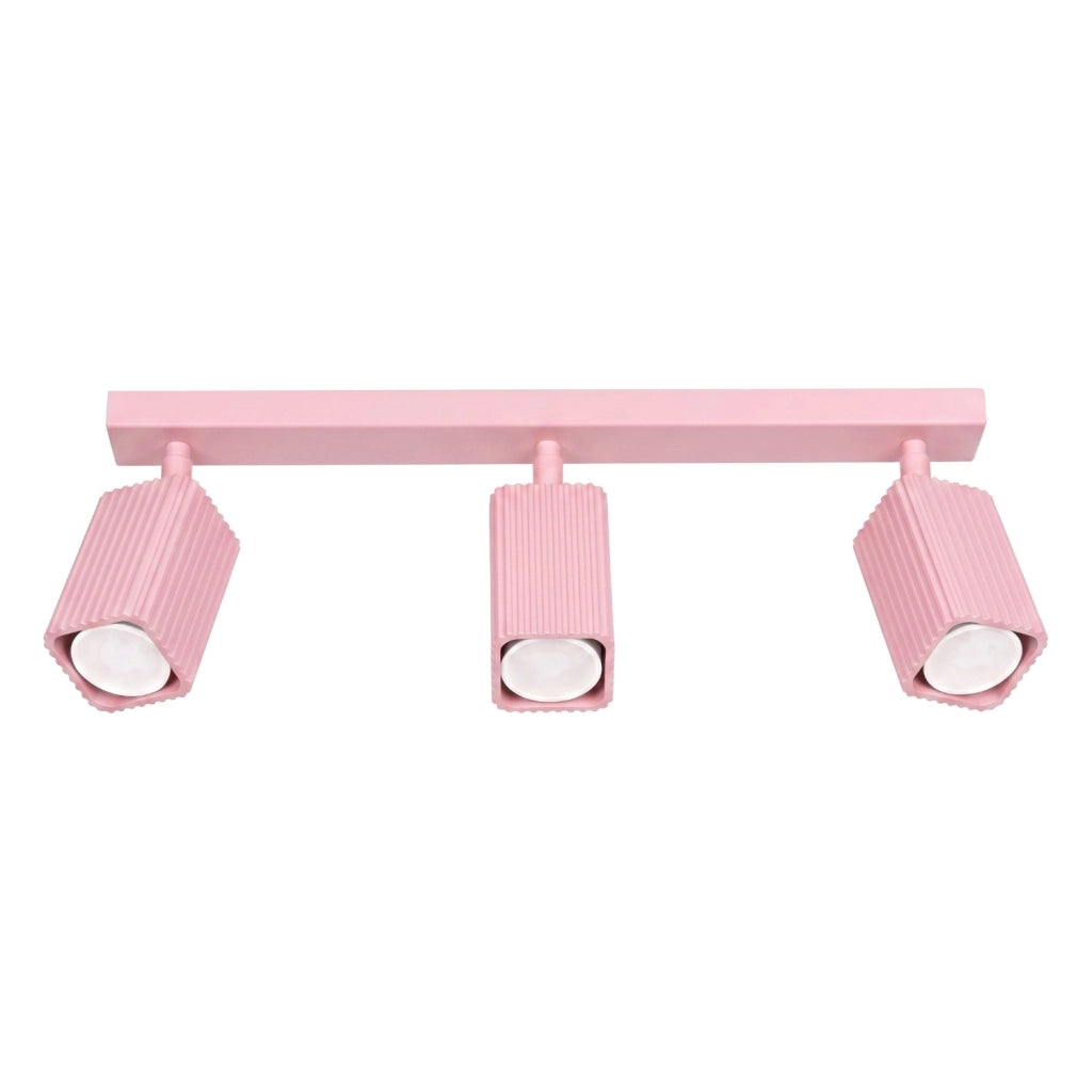 Plafoniera RAYO 3L rosa