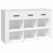 Credenza | Madia | Buffet da pranzo | Armadio da pranzo Bianca 100x30x59,5 cm in Legno Multistrato