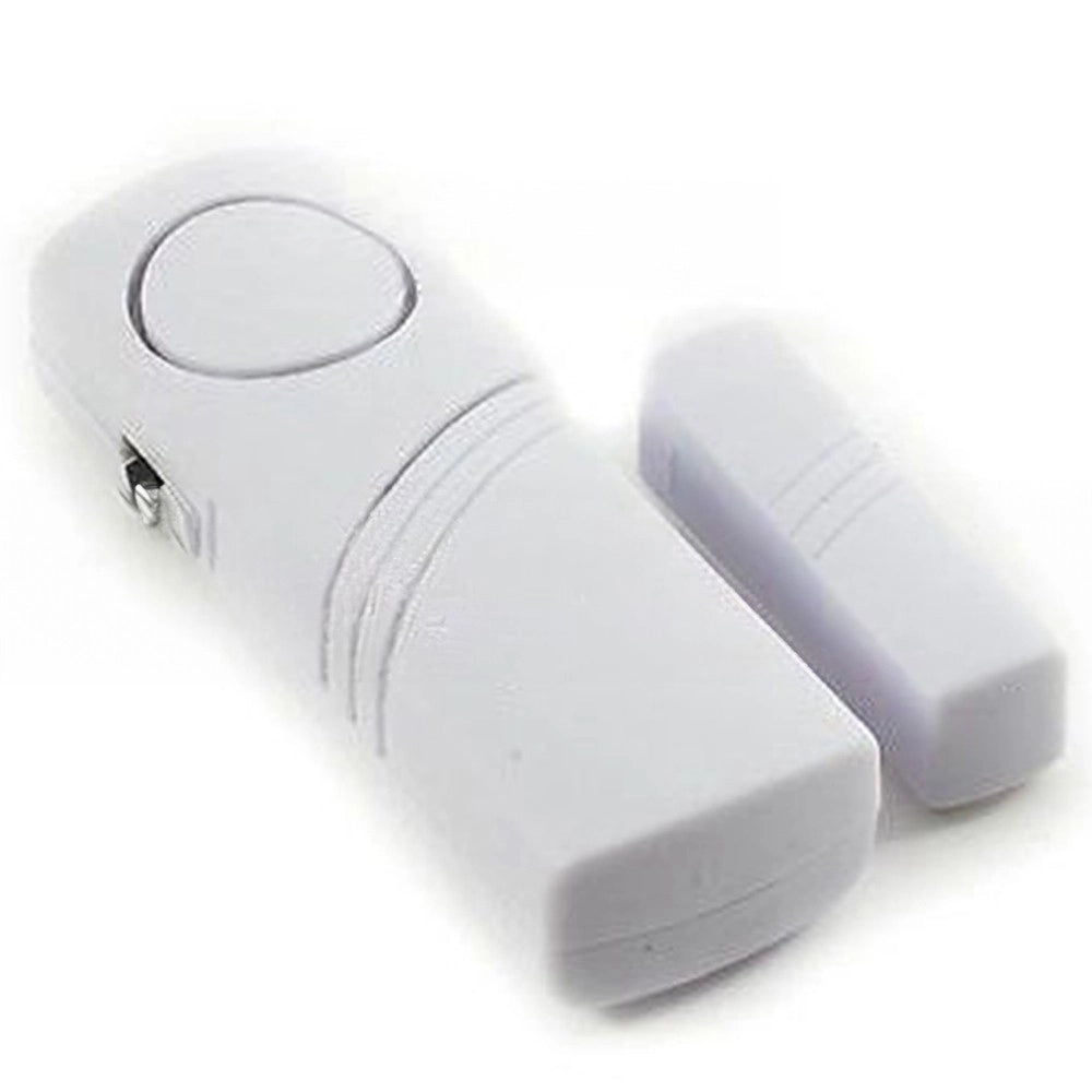 Trade Shop - 2 Sensore Magnetico Wireless Per Porte E Finestre Allarme Antifurto Casa Ufficio -