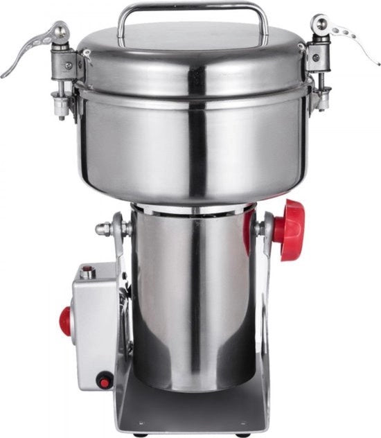 Molinello elettrico - 1800 W - Tipo oscillante - 750 g - Acciaio inox - 26000 g/min