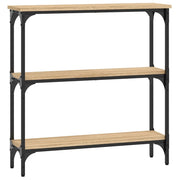 Tavolo Consolle | Tavolo d'Ingresso Rovere Sonoma 75x22,5x75 cm Legno Agglomerato