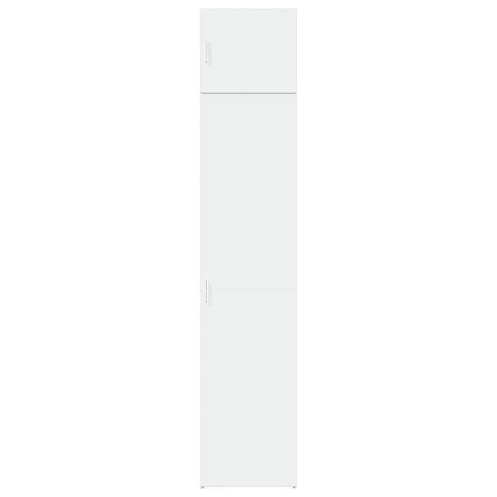 Mobile Sottile Bianco 45x42,5x225 cm in Truciolato