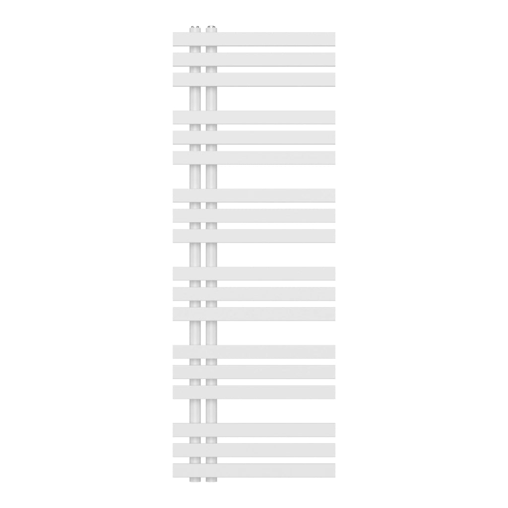 Scalda Asciugamani da Parete Slidre ad Acqua Calda 140 x 50 cm - Bianco [neu.haus]