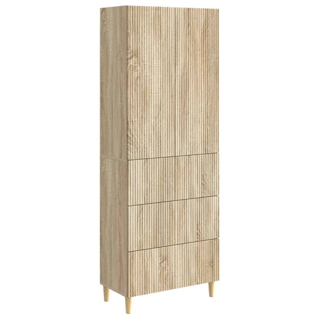 Set di armadi 2 pcs Rovere Sonoma 66 x 34,5 x 90 cm