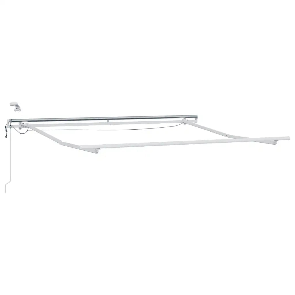 vidaXL Tenda da Sole Retrattile Automatica con LED Marrone 300x250 cm