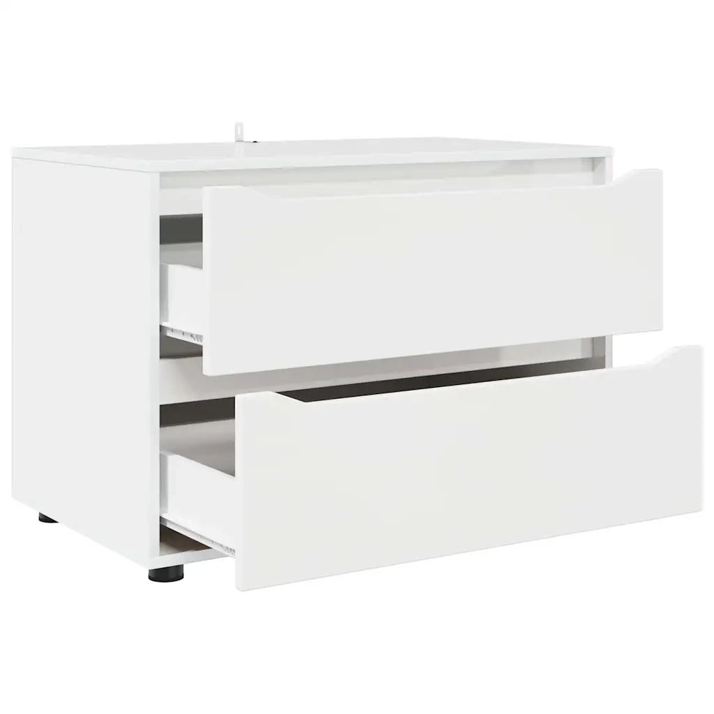 Armadio Bianco 80 x 48 x 57 cm Legno multistrato