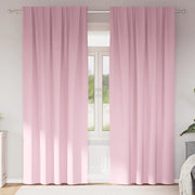 Tende Blackout con Anelli 2 pcs Rosa baby 260 x 140 cm 4107522