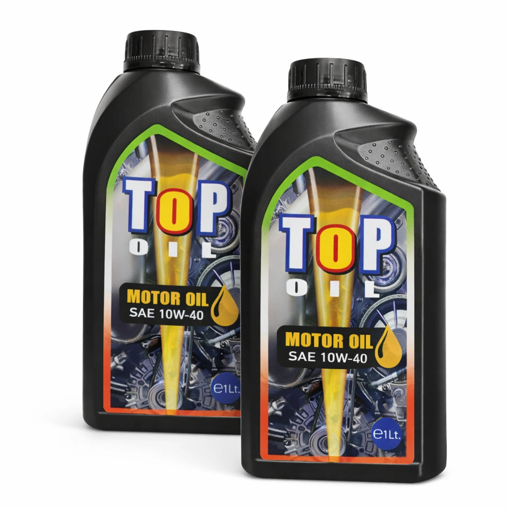 2 BOTTIGLIE OLIO MOTORE 10W40 SEMI SINTETICO 1L  AUTO MOTO SAE 10W-40 API A3/B4