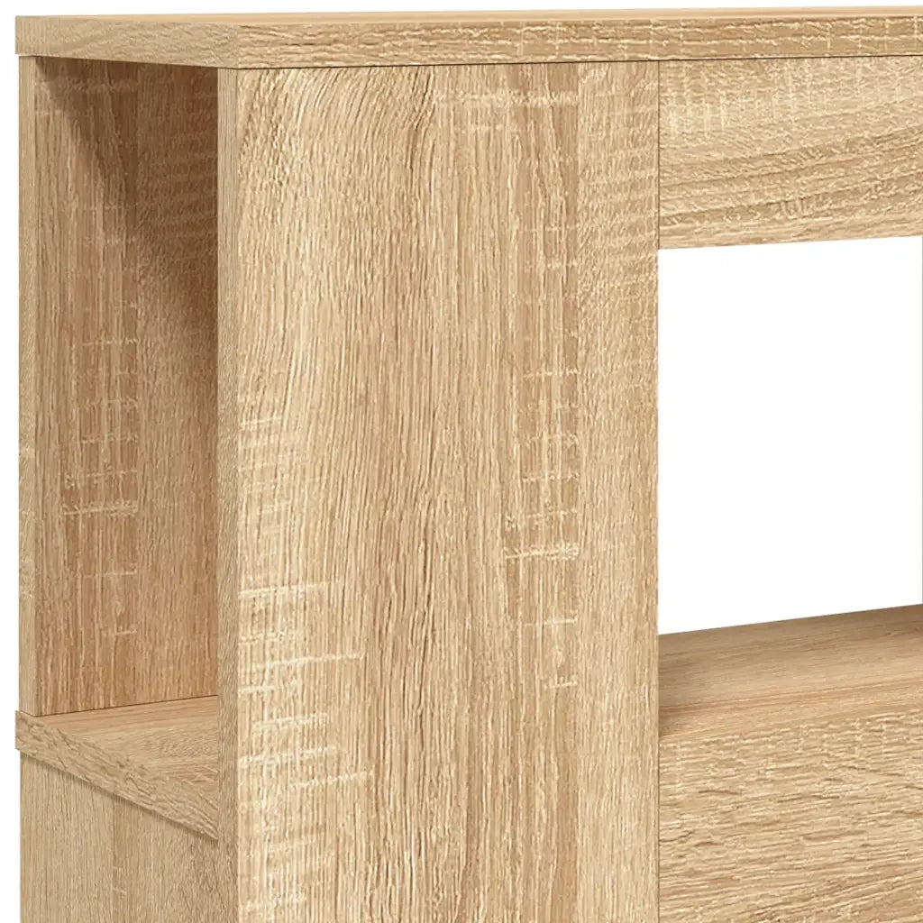 Testiera LED Rovere Sonoma 180x18,5x103,5 cm Legno Multistrato 837360