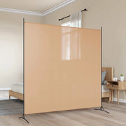 Divider per stanze | Paravento | Divisorio Ambienti a Pannello Singolo Beige 175 x 180 cm