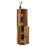 Armadietto da Farmacia Legno Vecchio 30x41x174,5 cm Truciolato 3309634