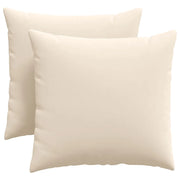 Cuscini da Divano 2 pz | Cuscini per sedie Beige 45 x 45 cm Tessuto