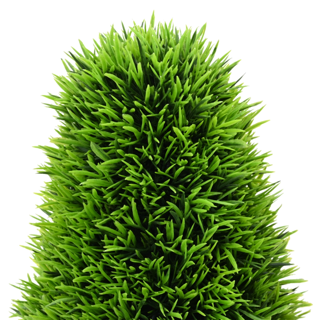 Pianta artificiale Topiaria in pino con vaso 24x90 cm Verde